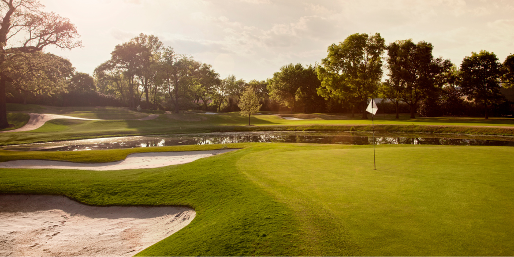 Professional turf management with precision irrigation monitoring